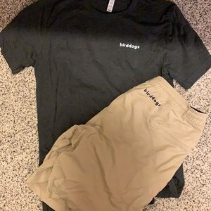 Birddogs bundle - khaki Uncle Bucks (long) and tee